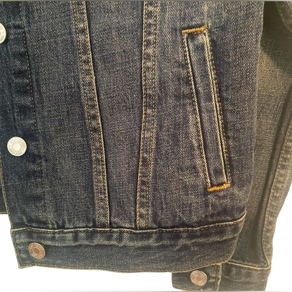 🆕NWOT Gap Icon Denim Jacket Womens Size XS - Picture 4 of 10